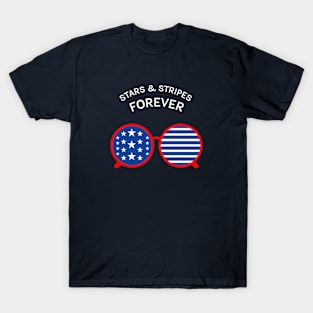 Stars & Stripes Forever Independence Day T-Shirt